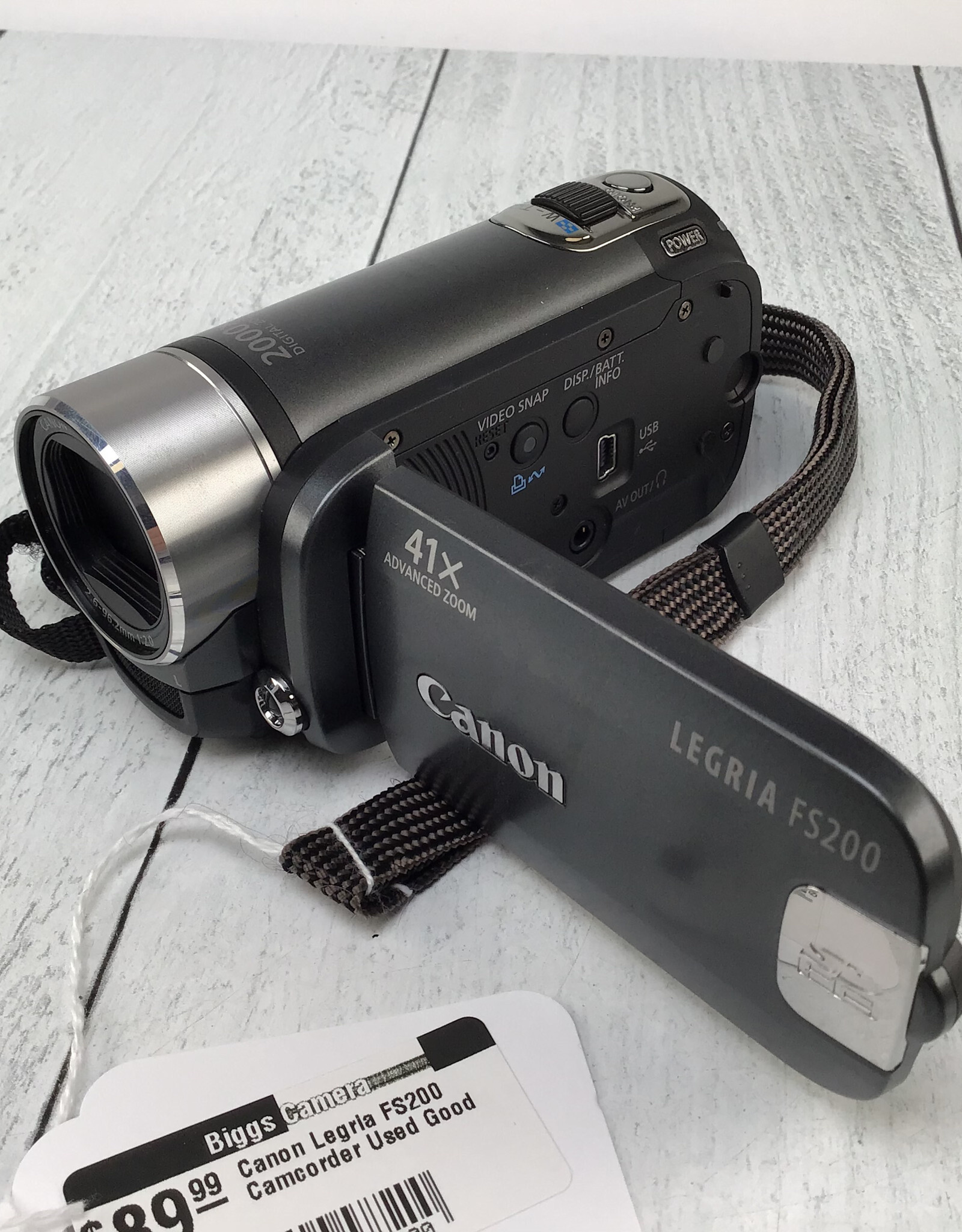 CANON Canon Legria FS200 Camcorder Used Good