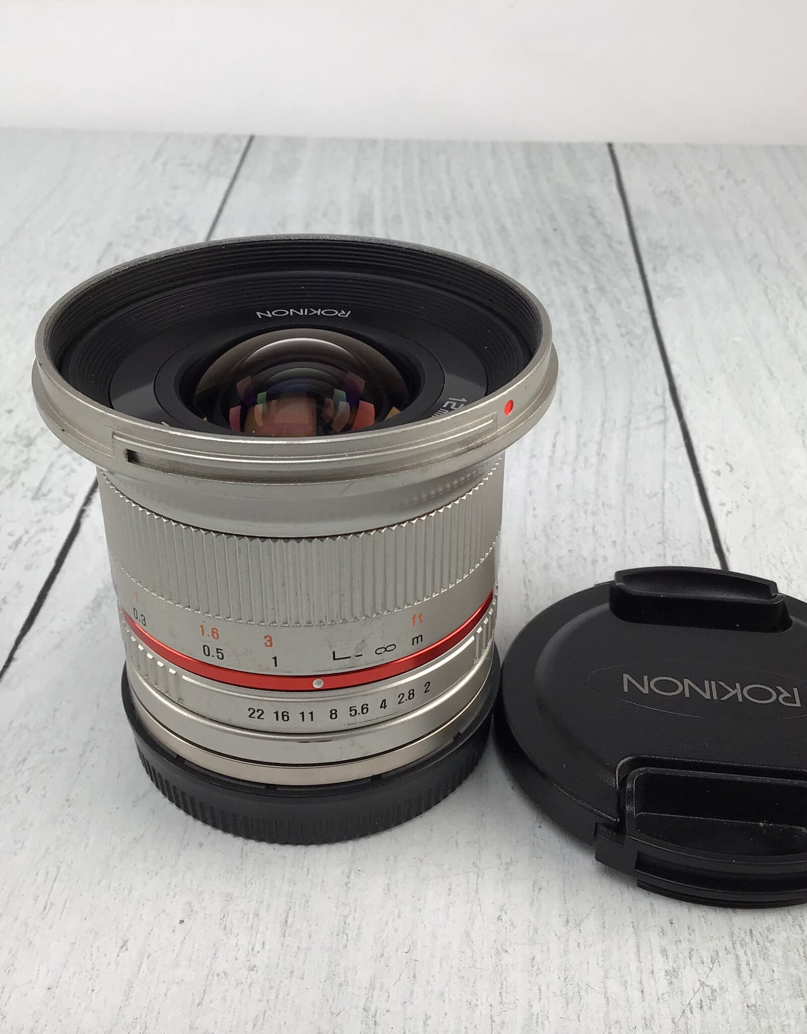 SONY Rokinon 12mm f2.0 NCS Lens for Sony E Used Good