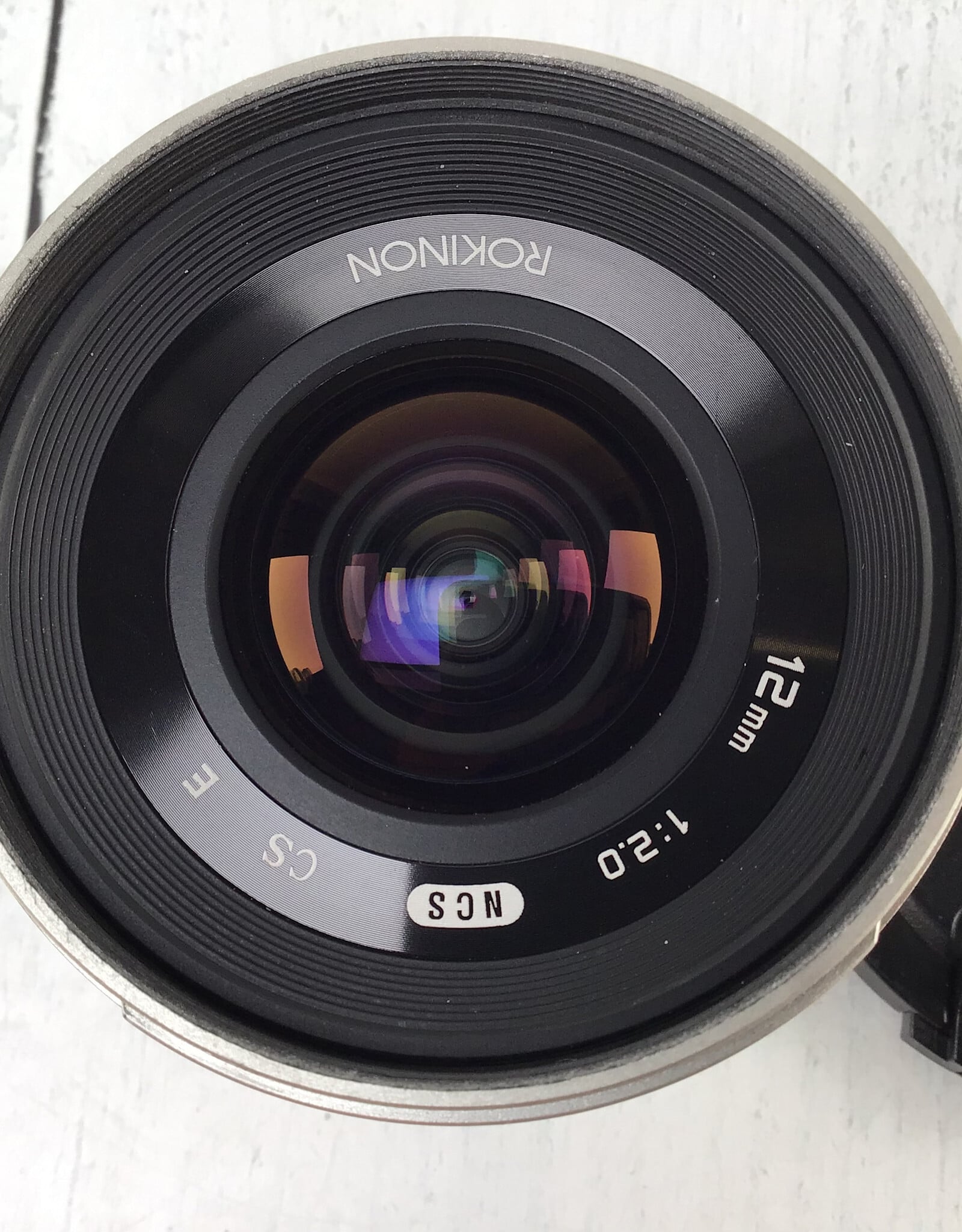 SONY Rokinon 12mm f2.0 NCS Lens for Sony E Used Good