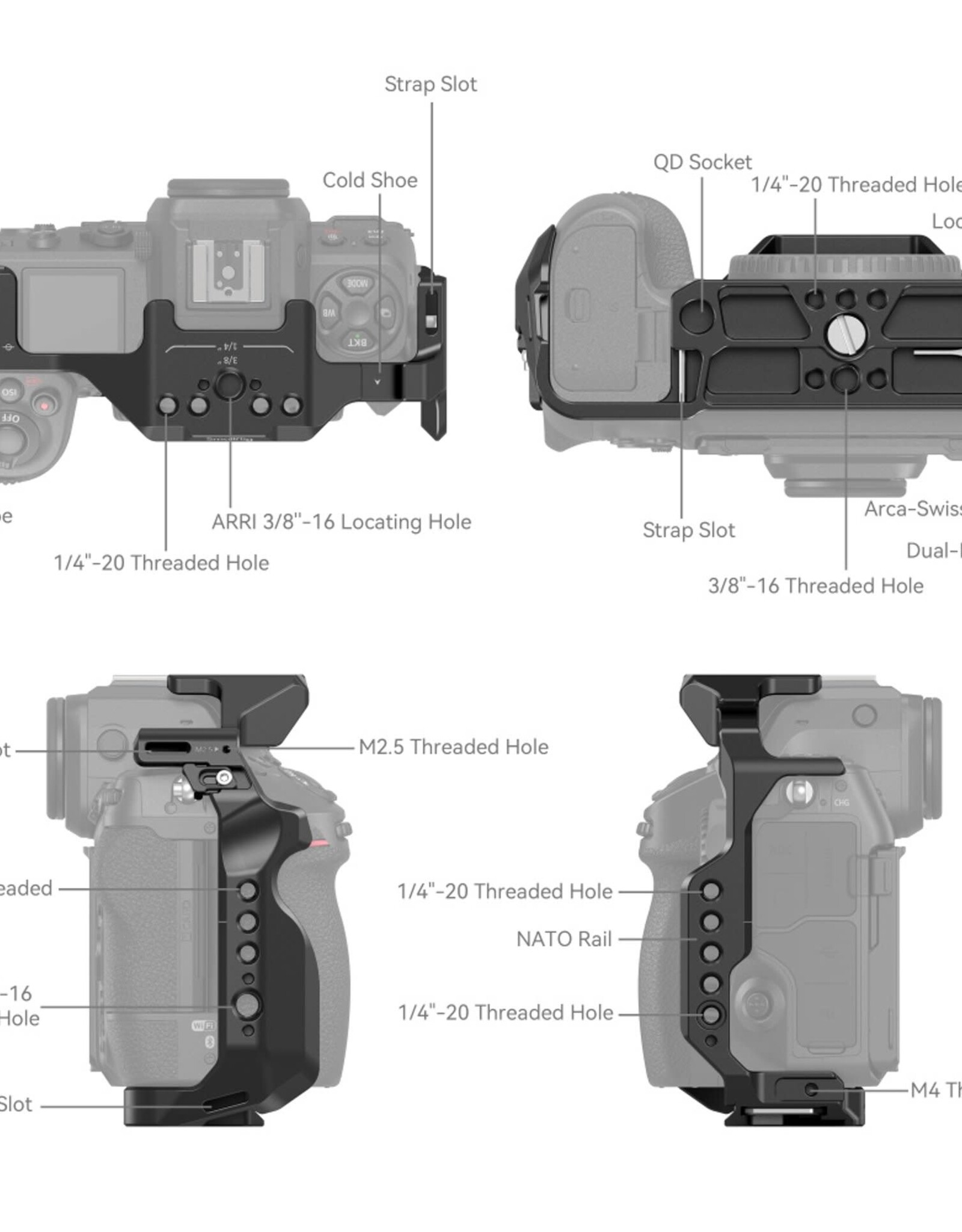 SmallRig SmallRig Cage for Nikon Z 8 3940 CLOSEOUT