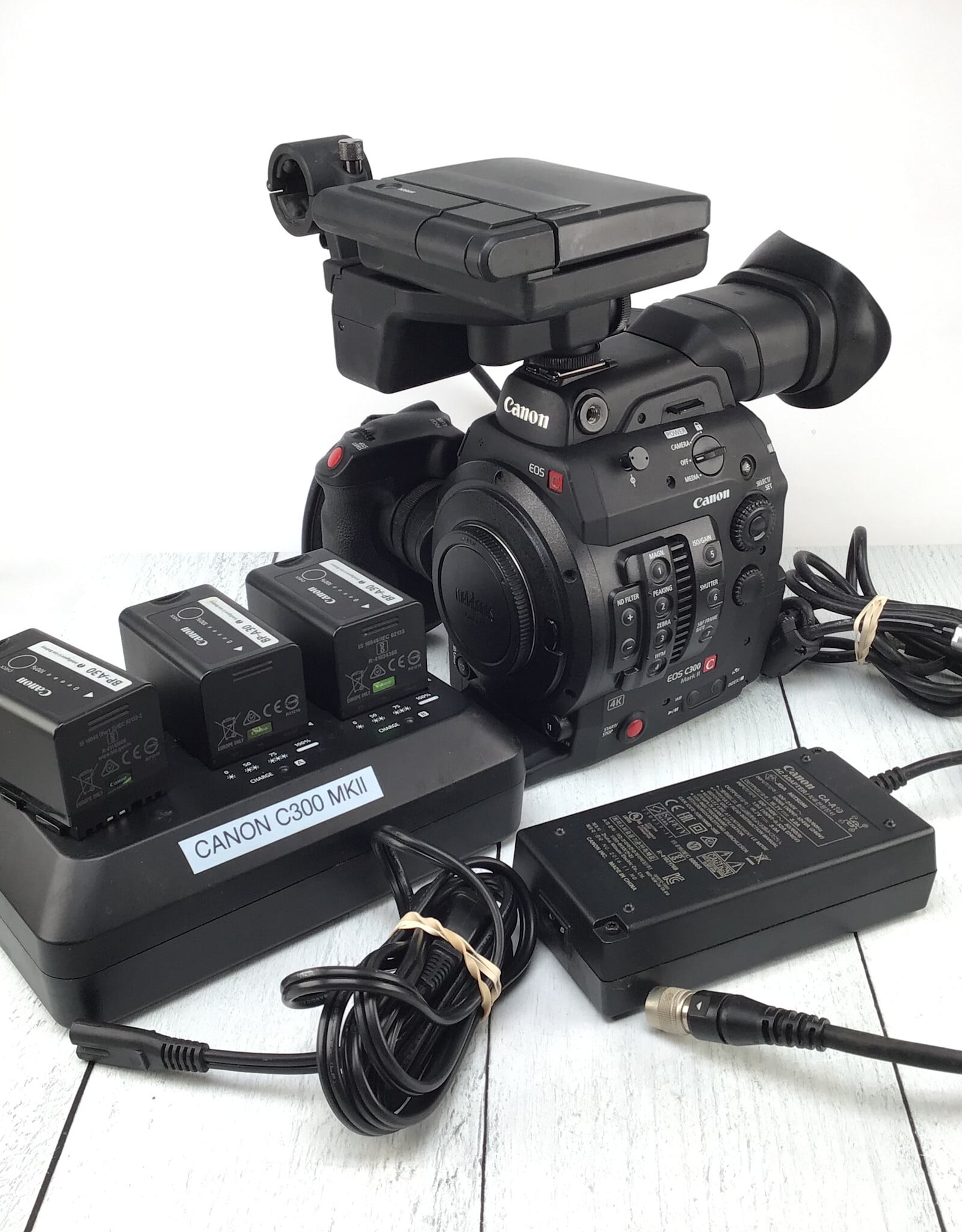 CANON Canon C300 Mark II Camera 45 Hours Used Fair