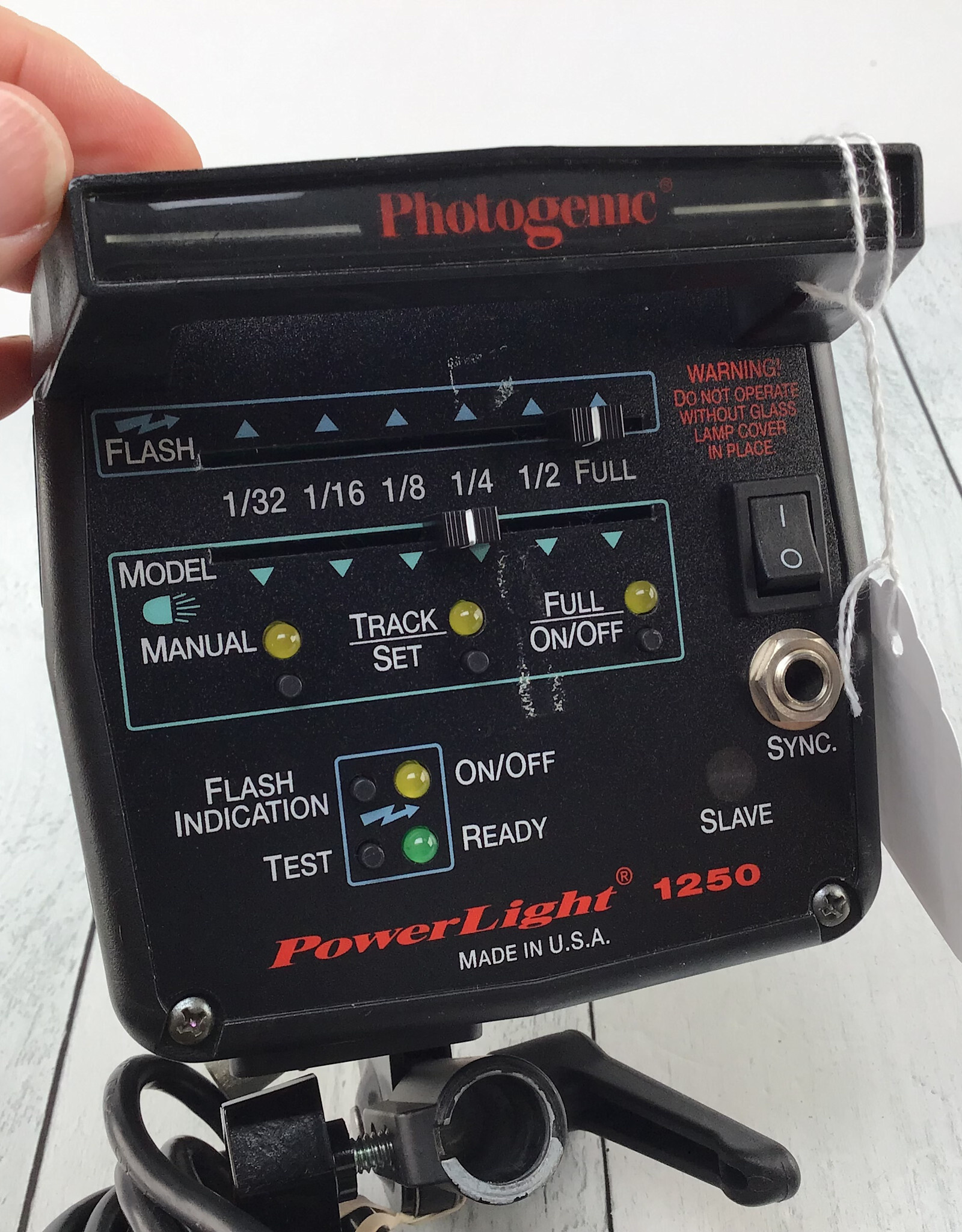 Photogenic 1250 Flash Used Good