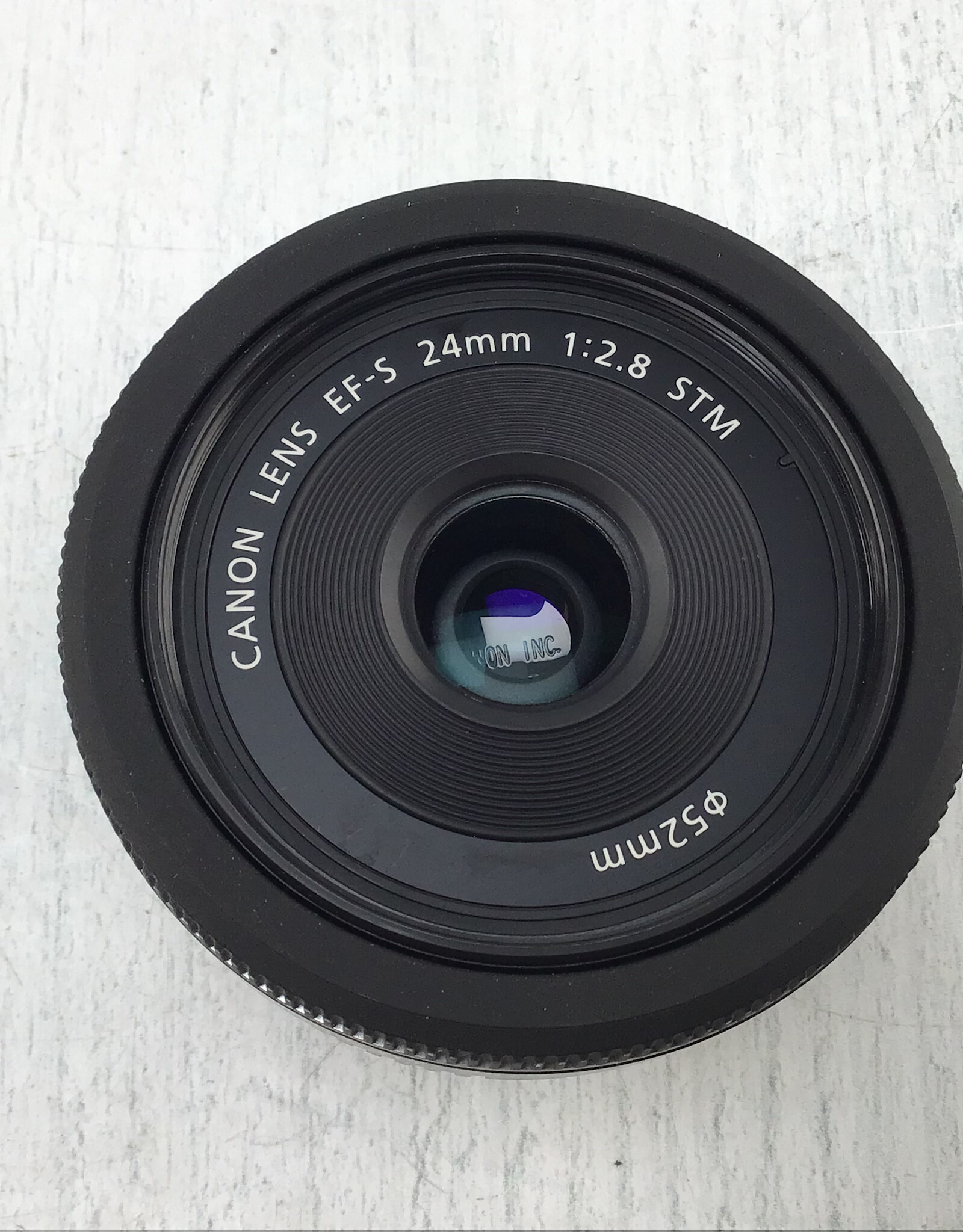 CANON Canon EF-S 24mm f2.8 STM Lens Used EX