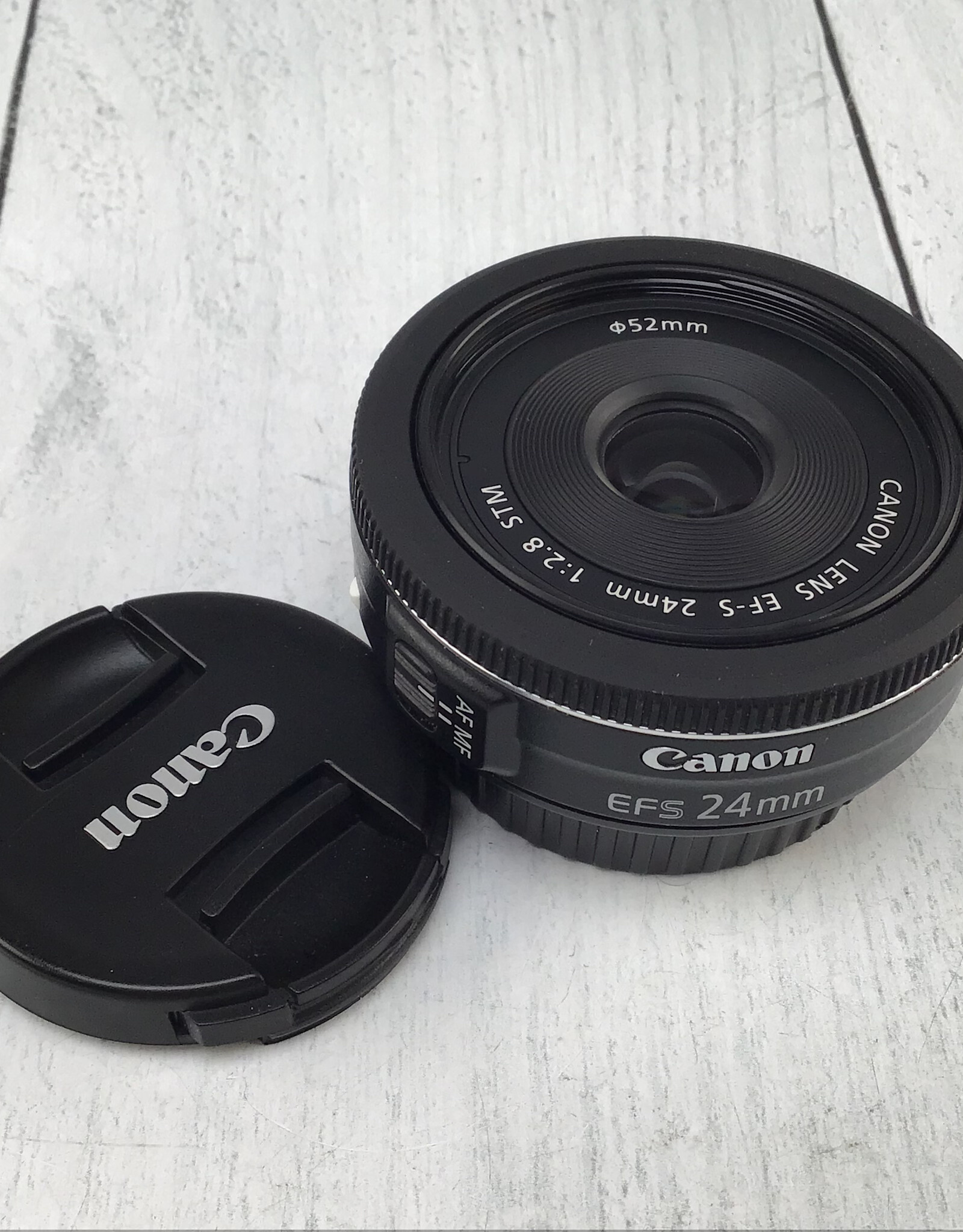 CANON Canon EF-S 24mm f2.8 STM Lens Used EX