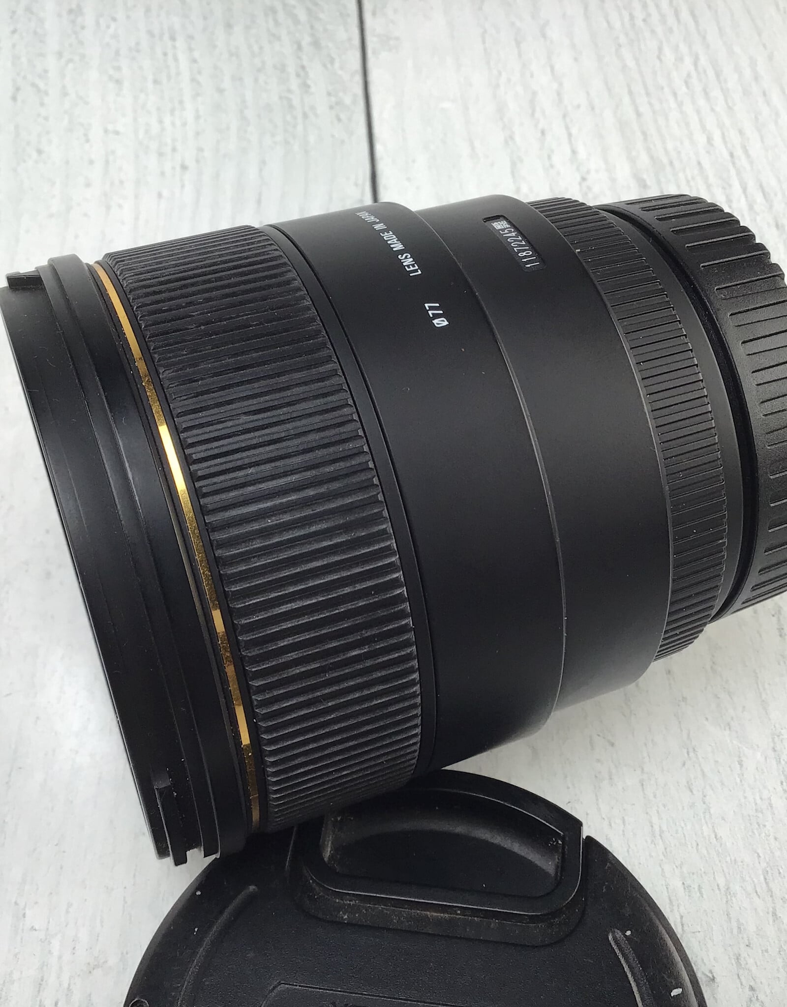 SIGMA Sigma EF 85mm f1.4 EX DG HSM Lens Used Good