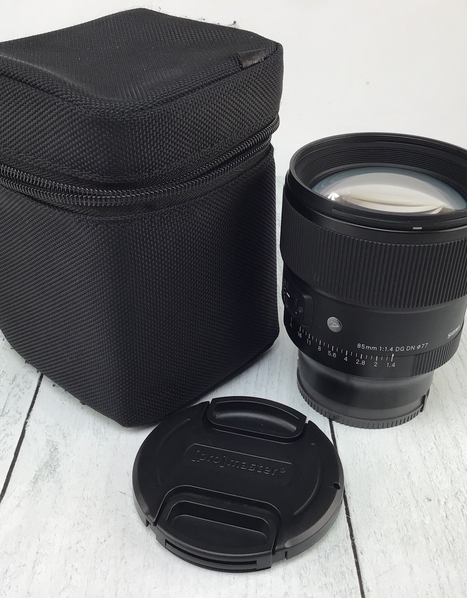 SIGMA Sigma E Mount 85mm f1.4 DG DN Lens Used Good