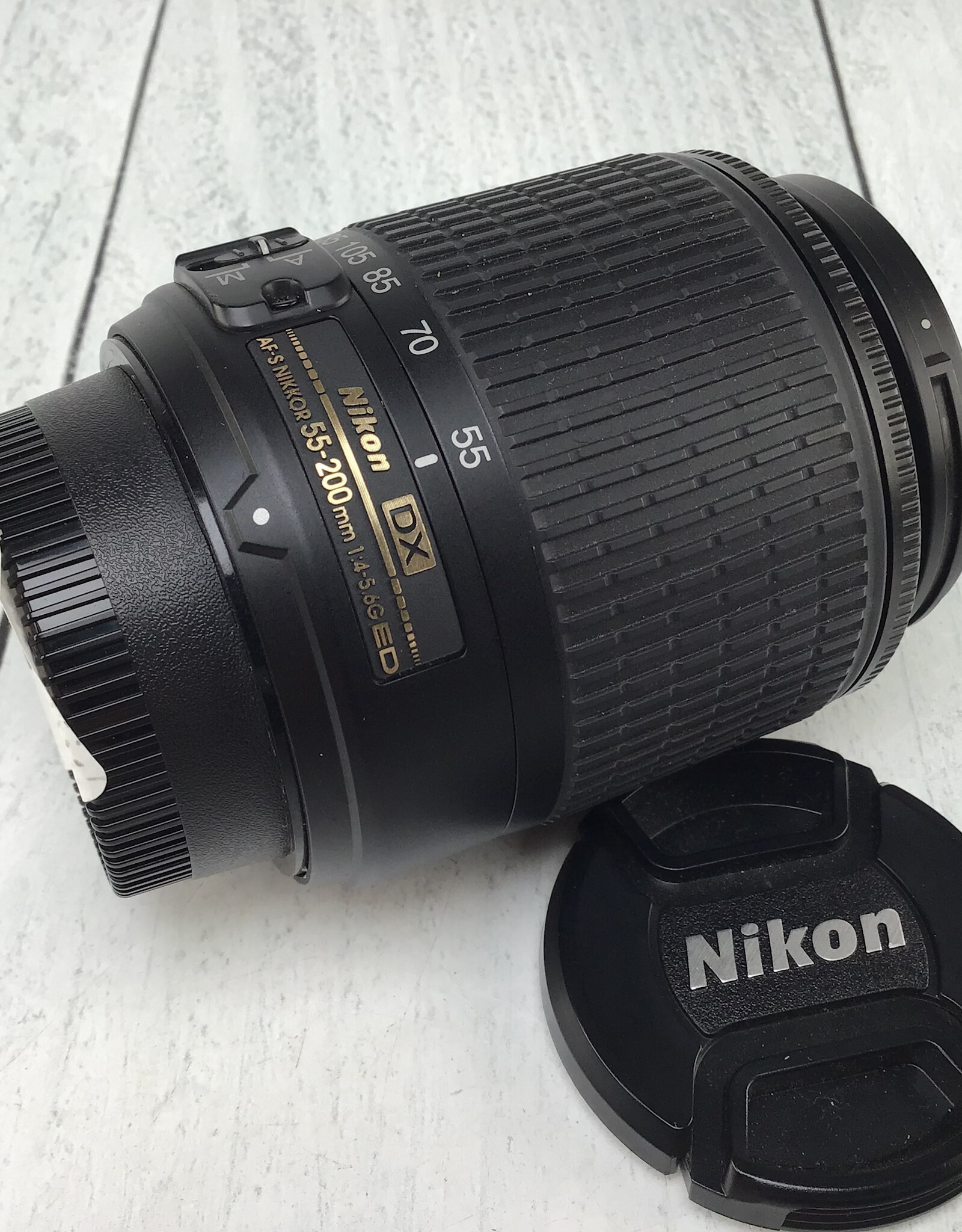 NIKON Nikon AF-S Nikkor 55-200mm f4-5.6 G DX Lens Used Good