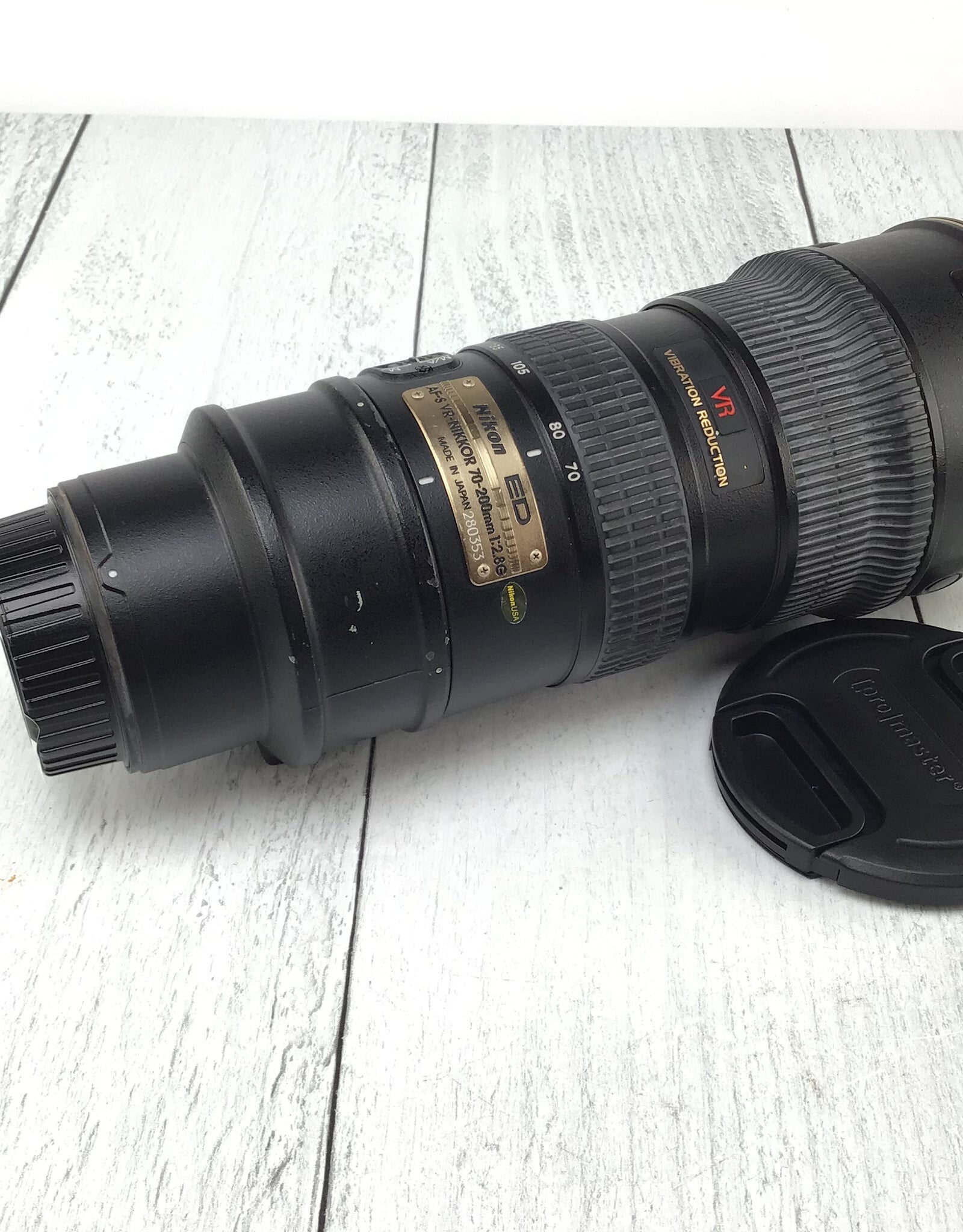 NIKON Nikon AF-S 70-200mm f2.8G VR Lens Used Fair