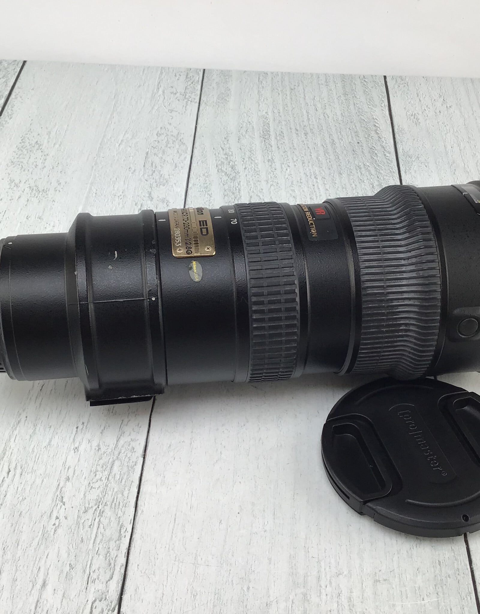 NIKON Nikon AF-S 70-200mm f2.8G VR Lens Used Fair