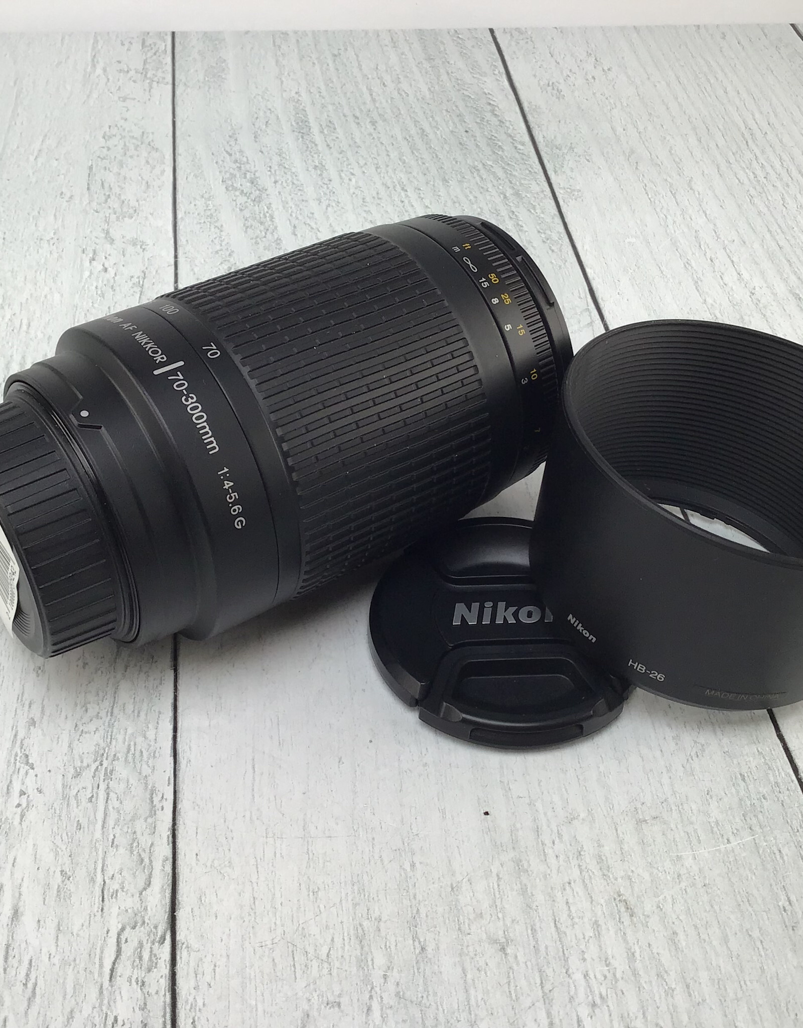 NIKON Nikon AF 70-300mm f4-5.6 G Lens Used EX