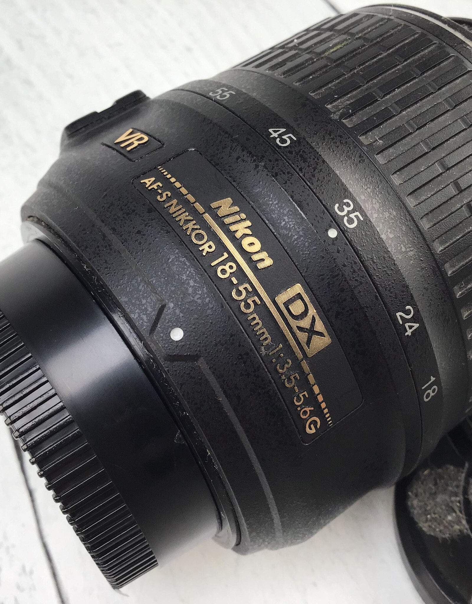 NIKON Nikon AF-S 18-55mm f3.5-5.6G VR Lens Used Good