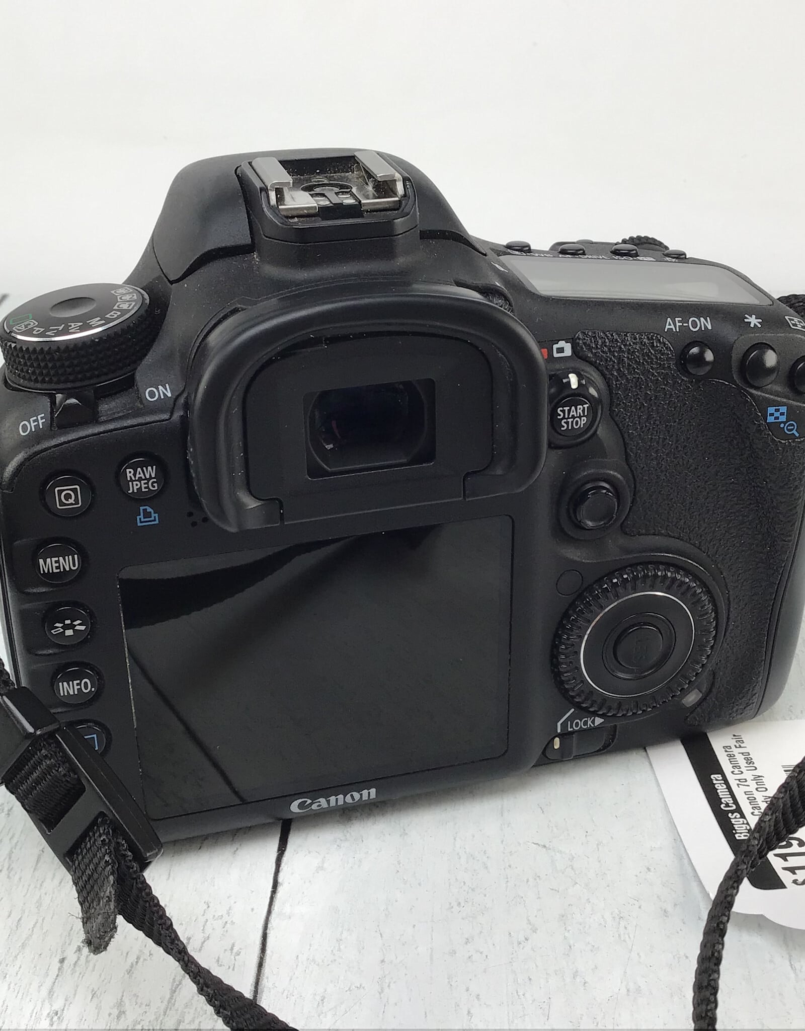 CANON Canon 7D Camera Body Used Fair