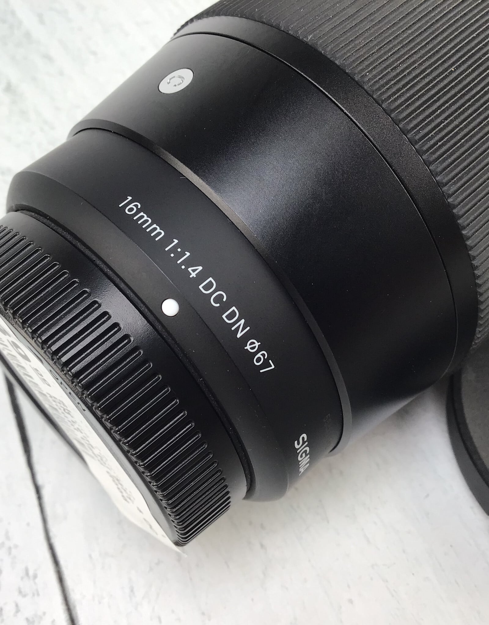 SIGMA Sigma 16mm f1.4 DC DN Lens for MFT Mount Used Good