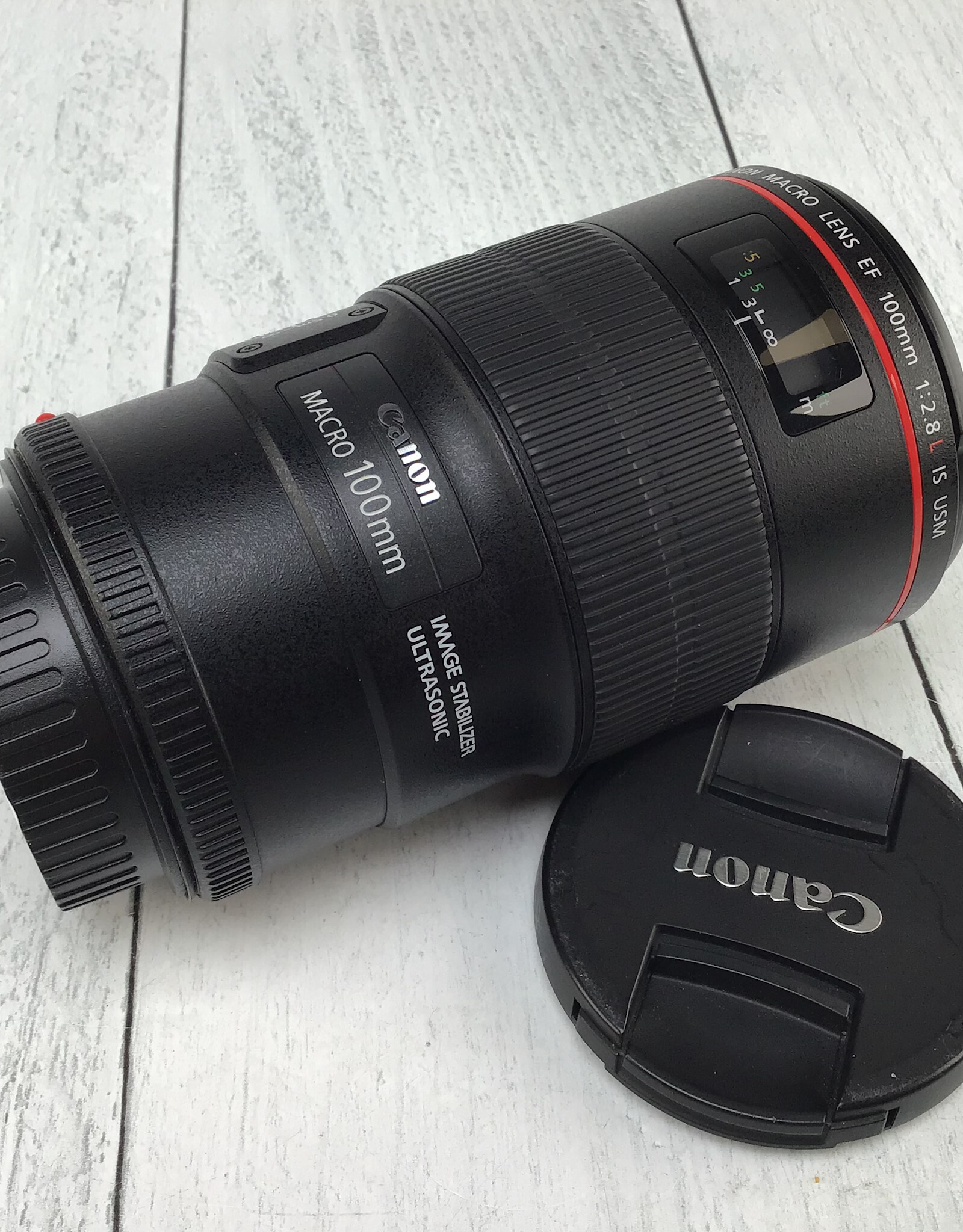 CANON Canon EF Macro 100mm f2.8 L IS Lens Used Good