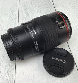 CANON Canon EF Macro 100mm f2.8 L IS Lens Used Good