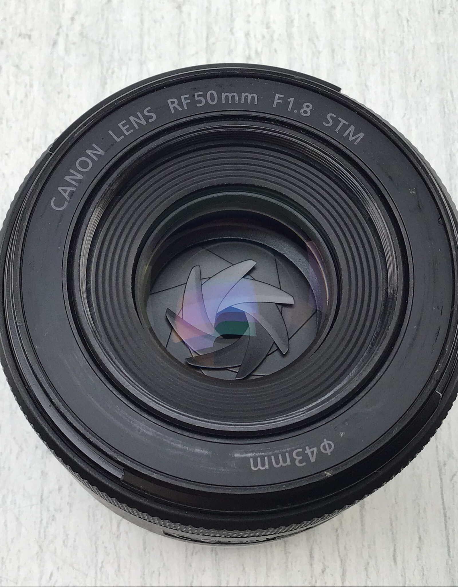 CANON Canon RF 50mm f1.8 STM Lens Used Good