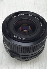 Minolta Minolta MD 28mm f2.8 Lens Used Good