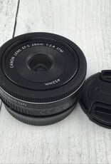 CANON Canon EF-S 24mm f2.8 STM Lens Used Good