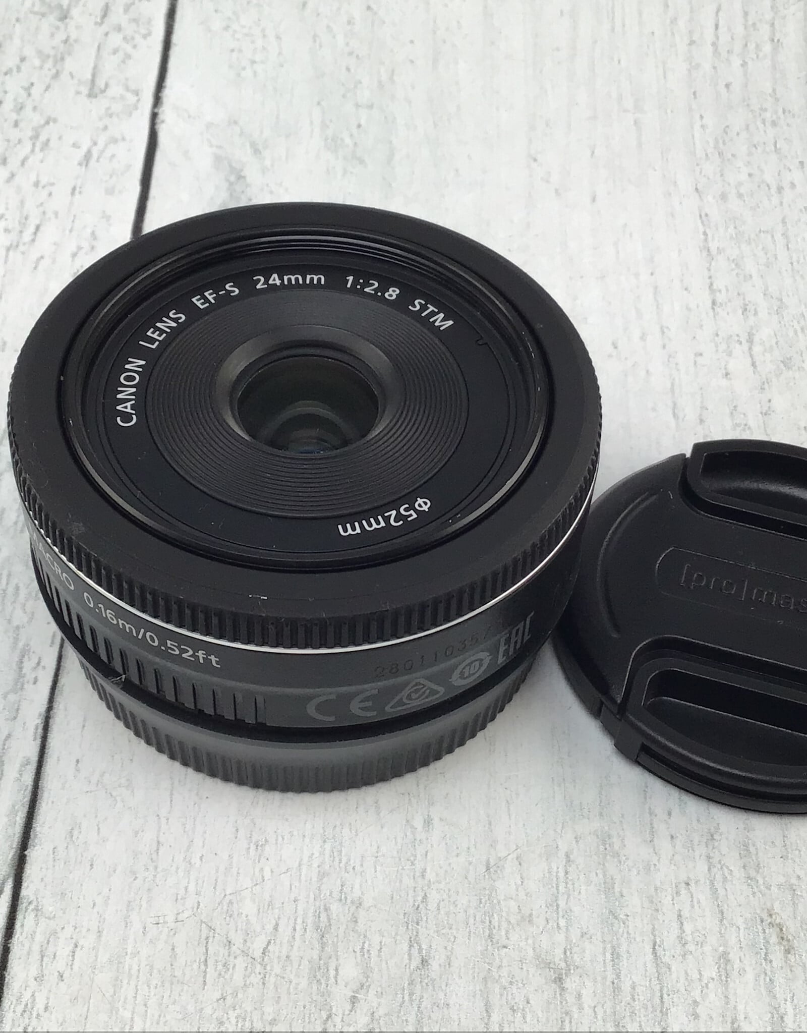 CANON Canon EF-S 24mm f2.8 STM Lens Used Good