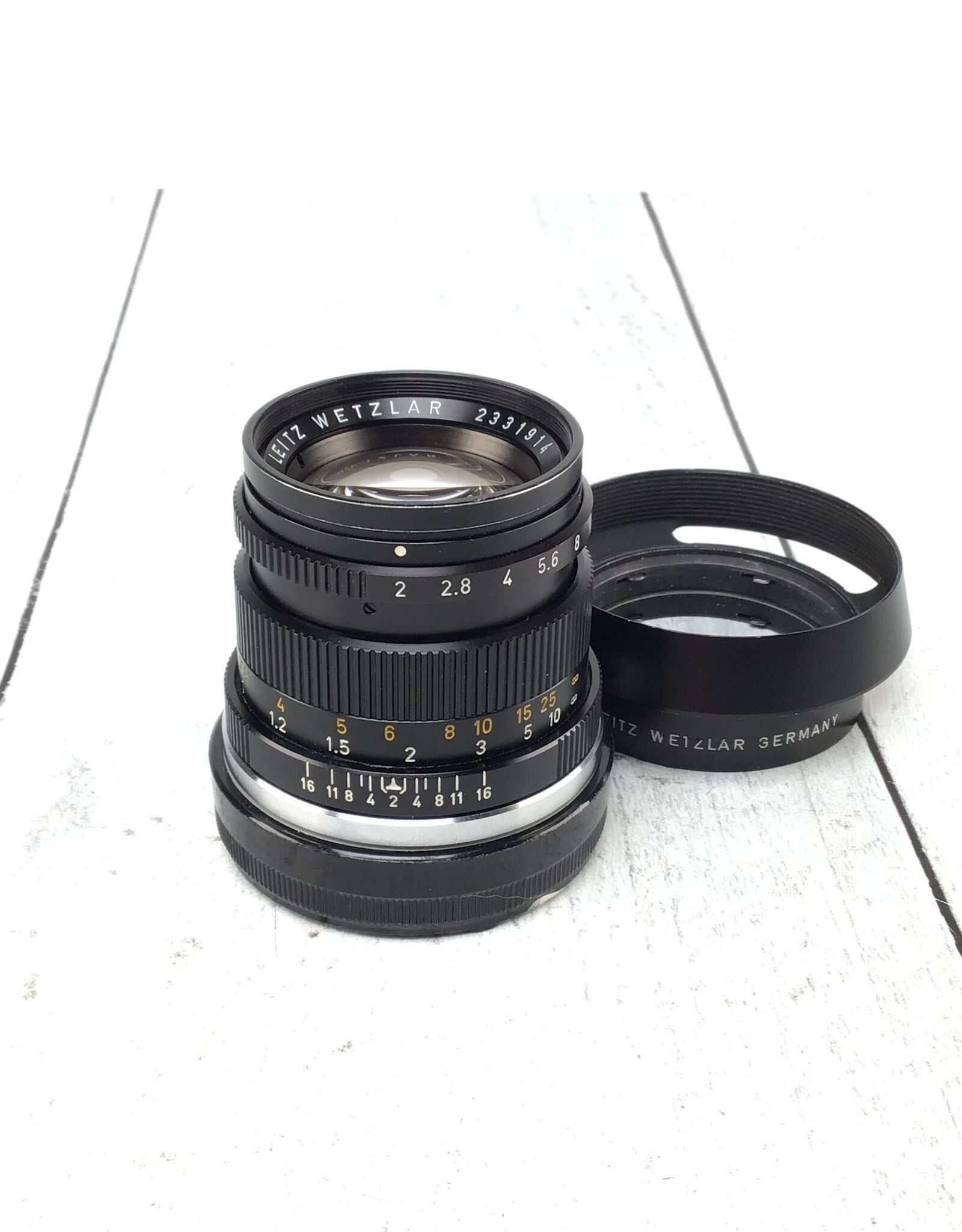 Leica Leica Summicron M 50mm f2 Lens Used Good