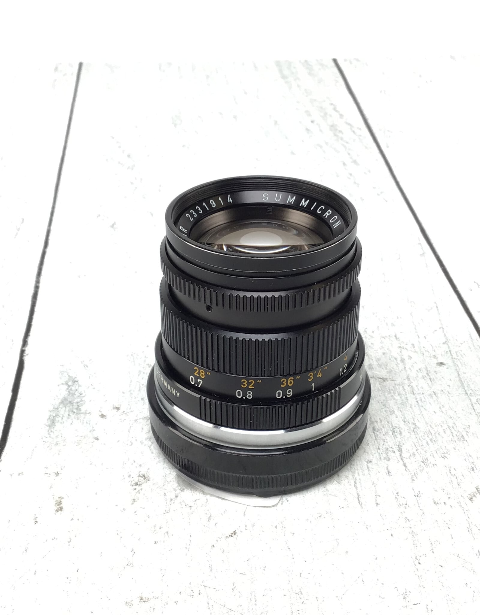 Leica Leica Summicron M 50mm f2 Lens Used Good