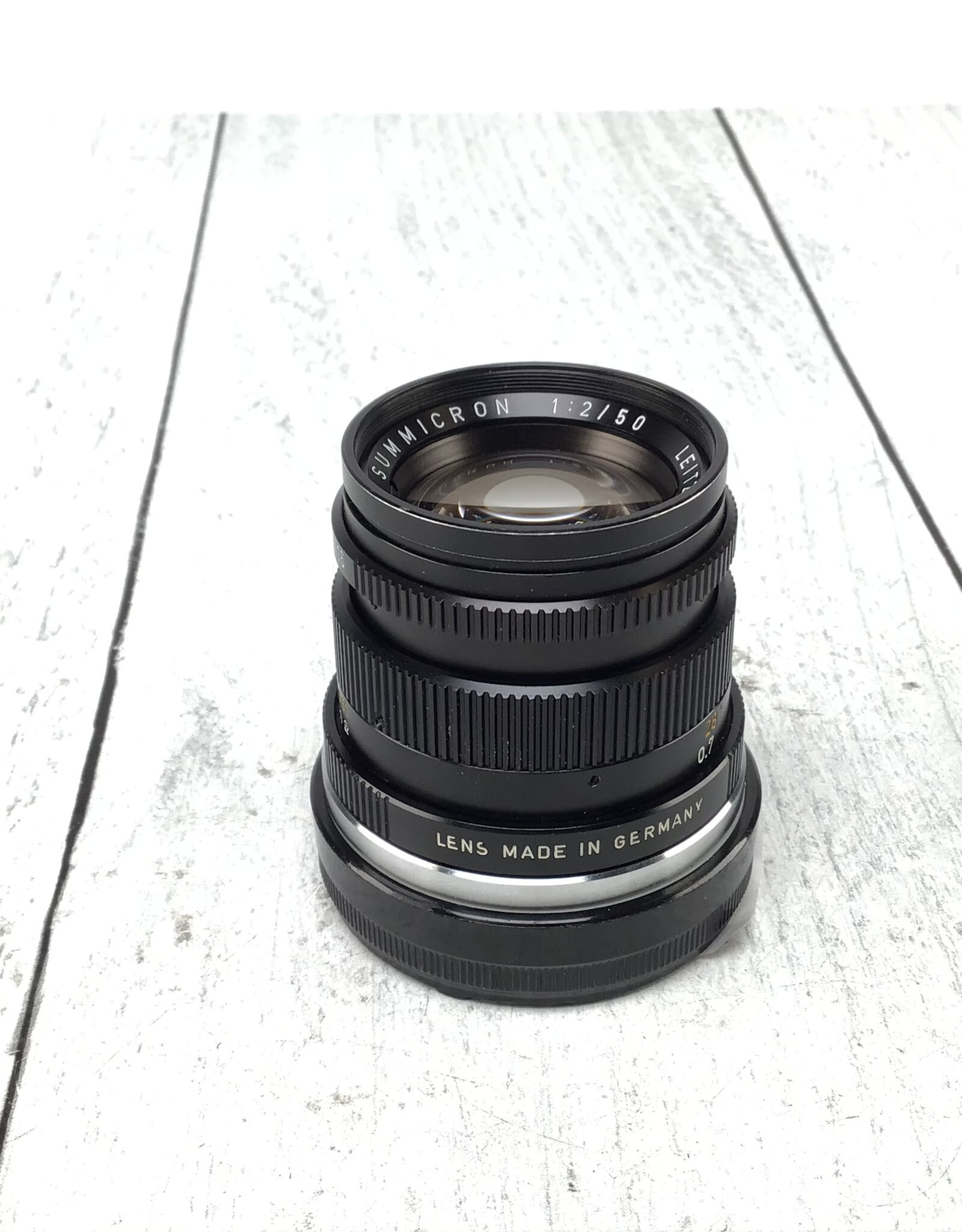Leica Leica Summicron M 50mm f2 Lens Used Good