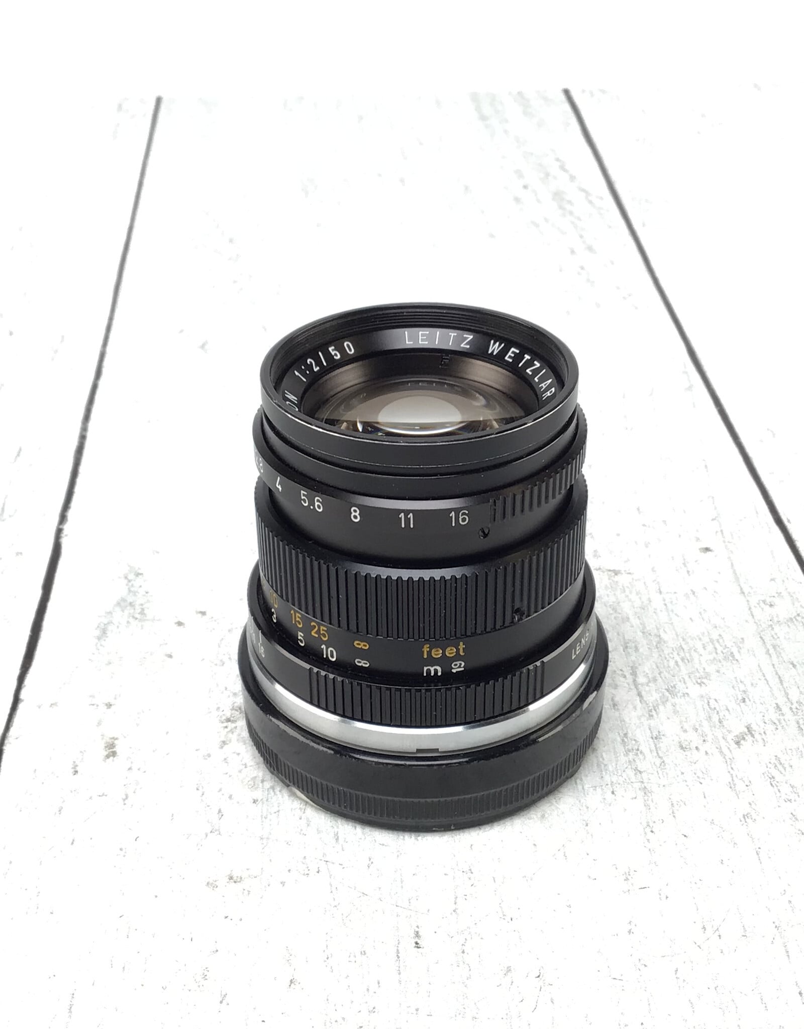 Leica Leica Summicron M 50mm f2 Lens Used Good