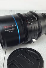 Sirui 50mm T2.9 Anamorphic 1.6X Lens for Canon RF Used Good