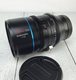 Sirui 50mm T2.9 Anamorphic 1.6X Lens for Canon RF Used Good