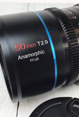 Sirui 50mm T2.9 Anamorphic 1.6X Lens for Canon RF Used Good