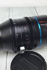 Sirui 50mm T2.9 Anamorphic 1.6X Lens for Canon RF Used Good