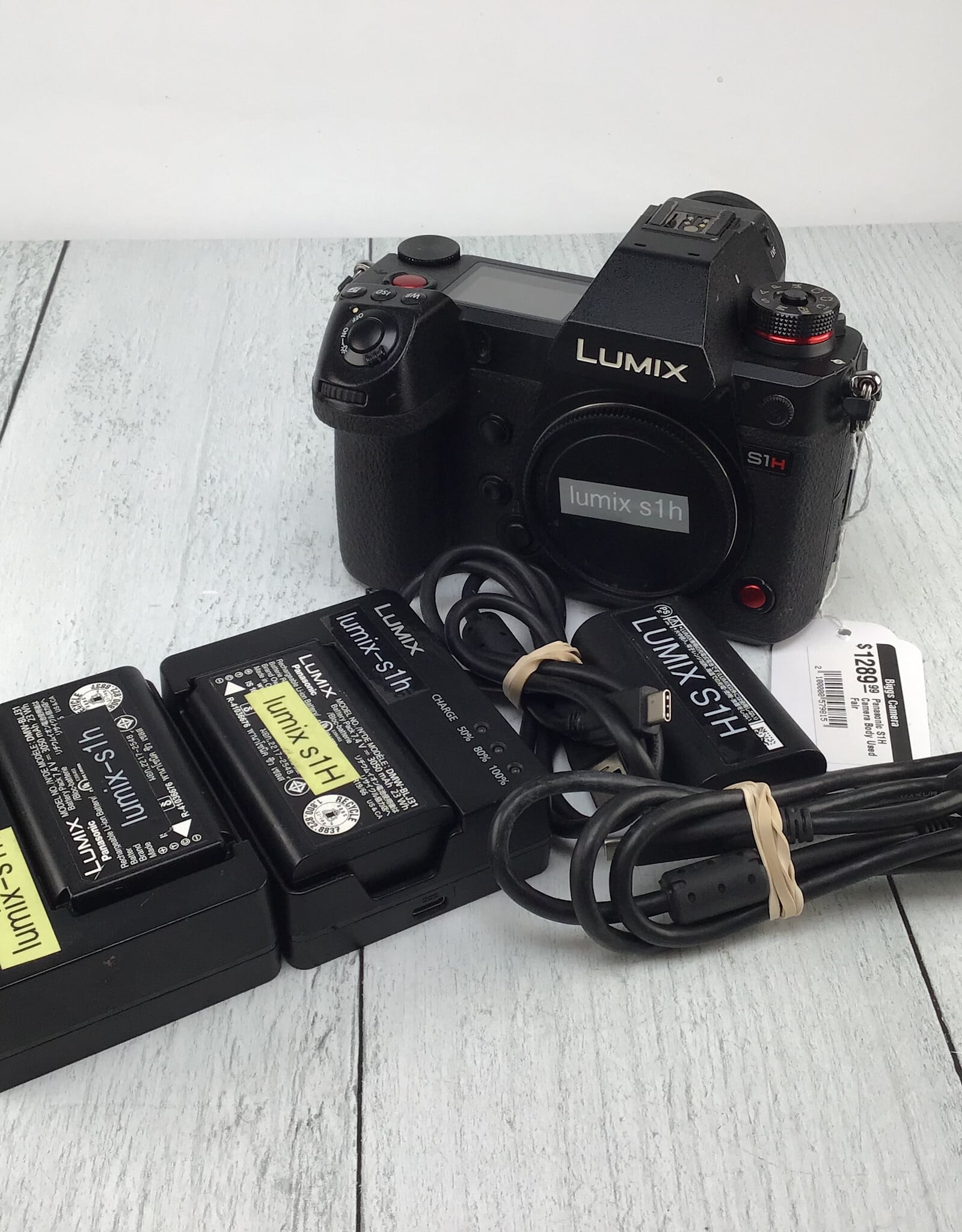 PANASONIC Panasonic S1H Camera Body Used Fair