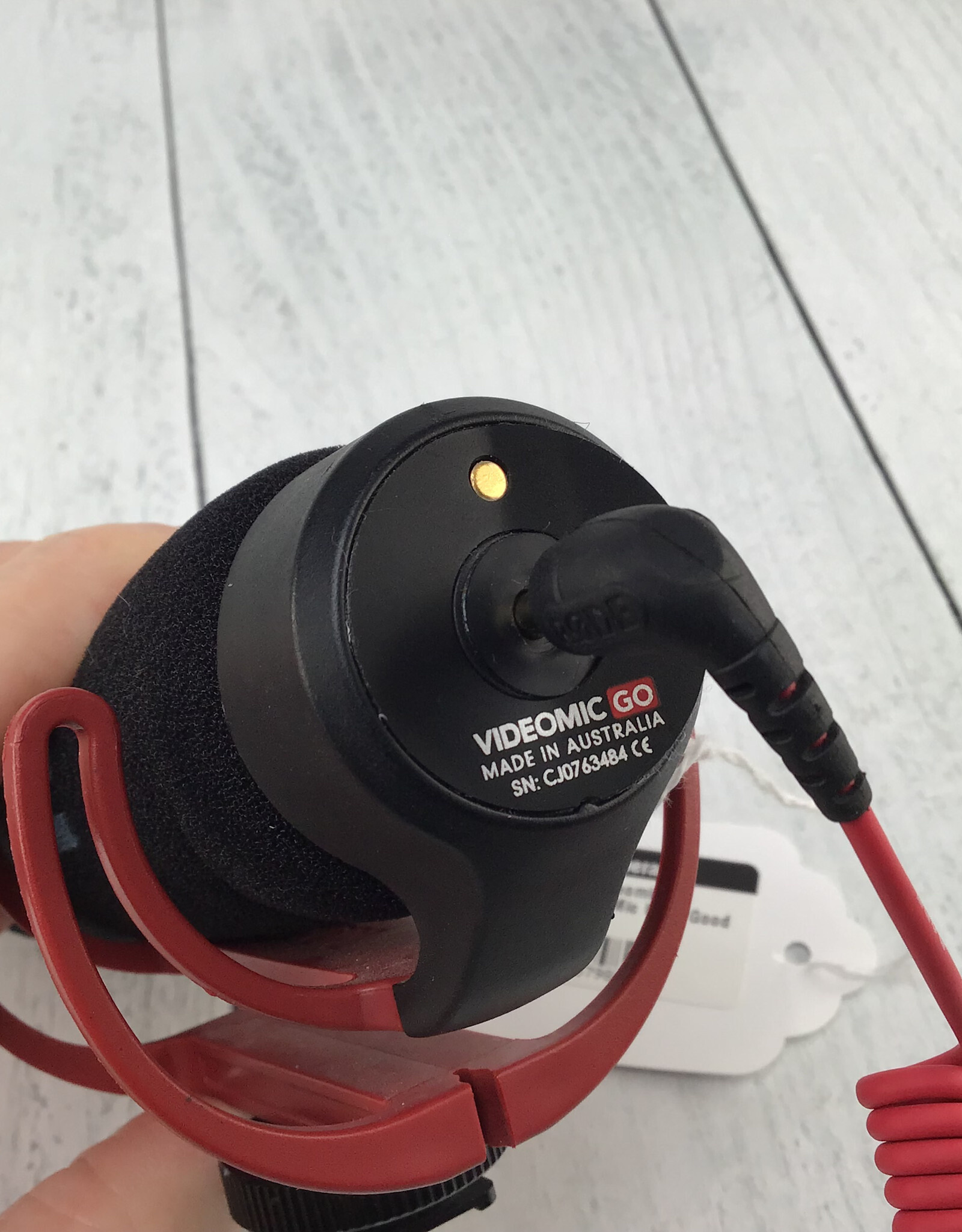 RODE Rode Videomic GO Shotgun Mic Used Good