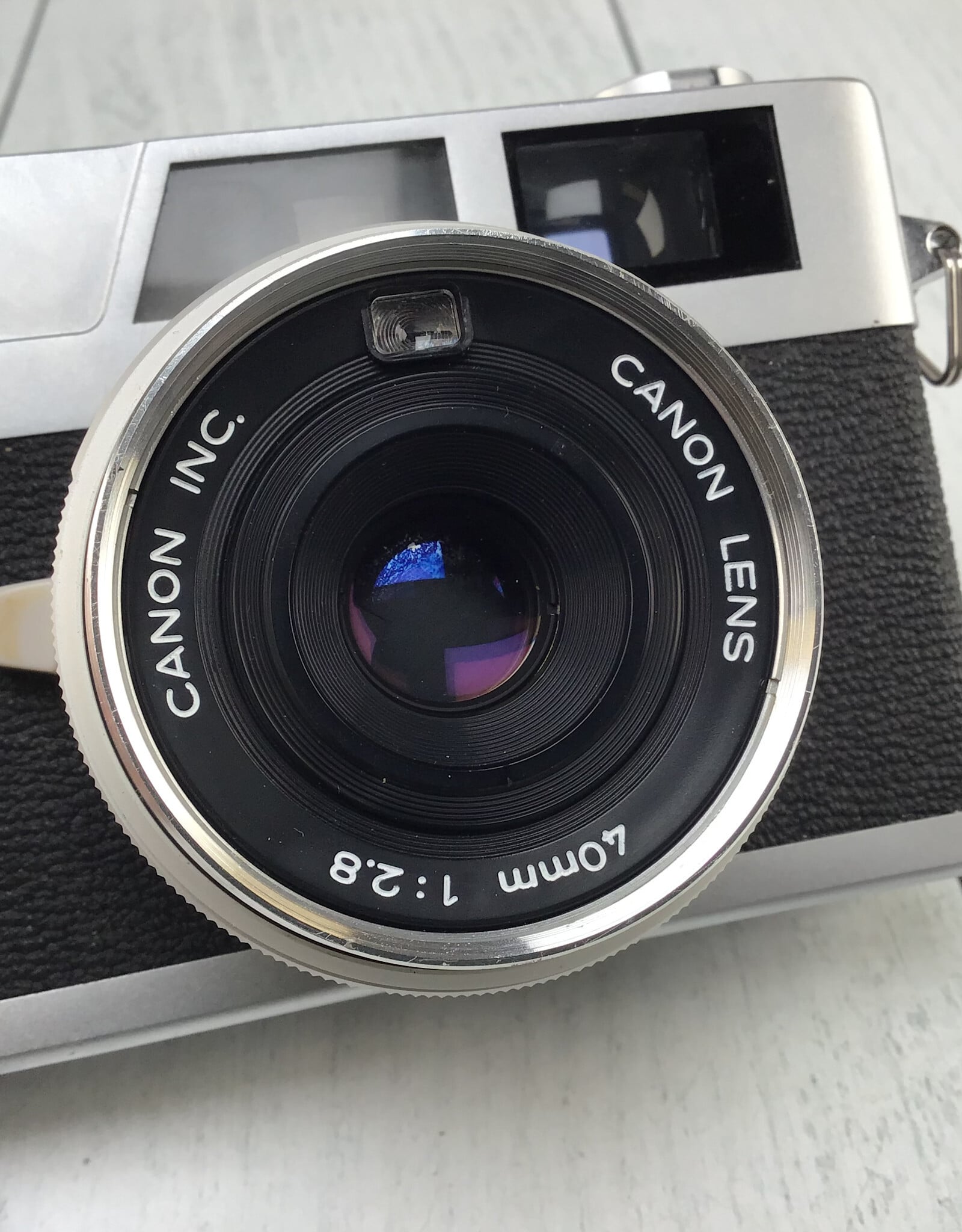 CANON Canon Canonet 28 Camera No Battery Door Used As Is