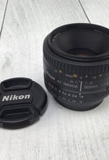 NIKON Nikon AF Nikkor 50mm f1.8D Lens Used Good
