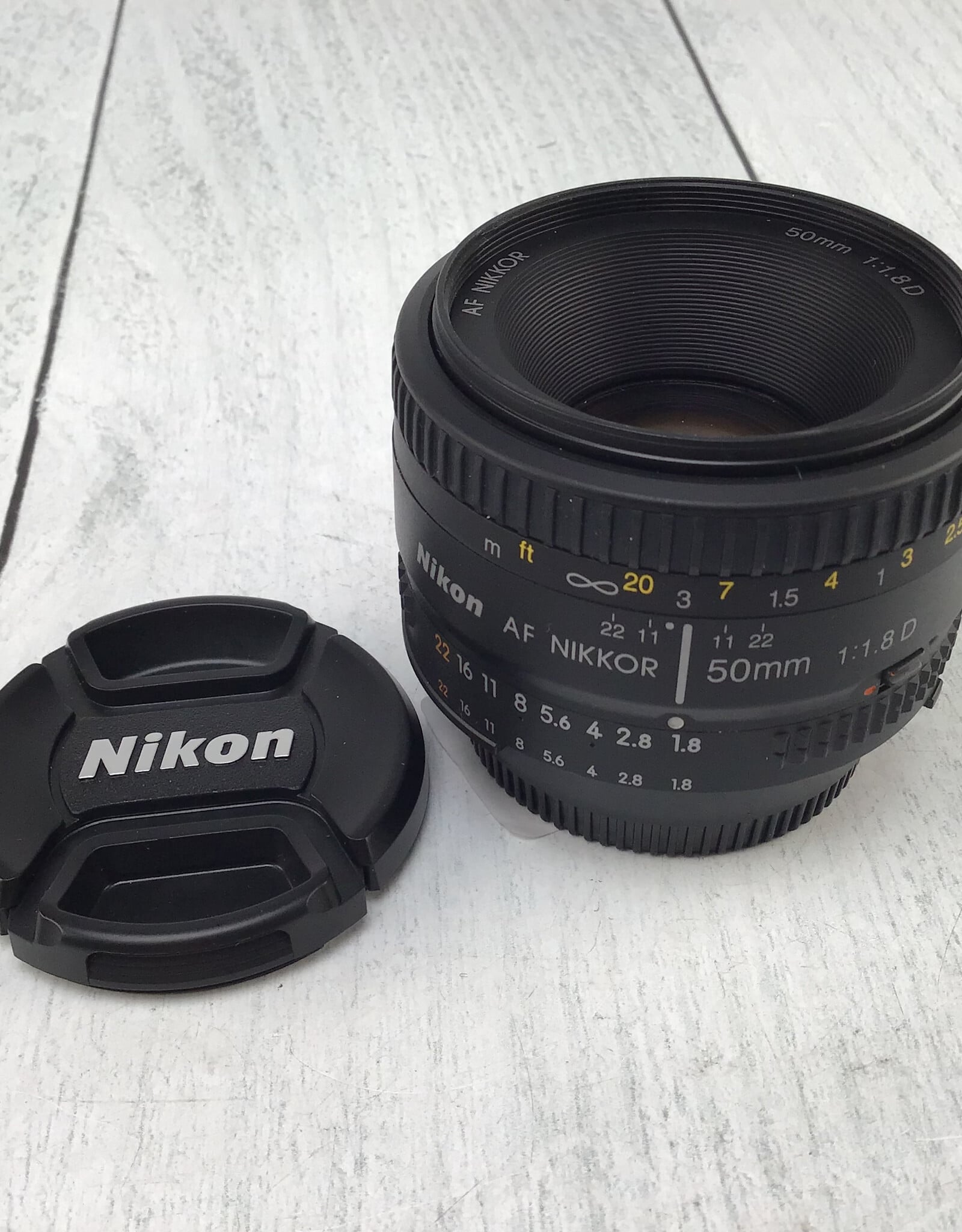 NIKON Nikon AF Nikkor 50mm f1.8D Lens Used Good