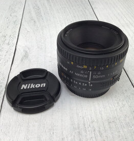 NIKON Nikon AF Nikkor 50mm f1.8D Lens Used Good