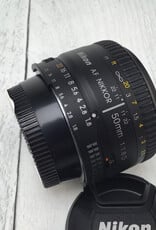 NIKON Nikon AF Nikkor 50mm f1.8D Lens Used Good
