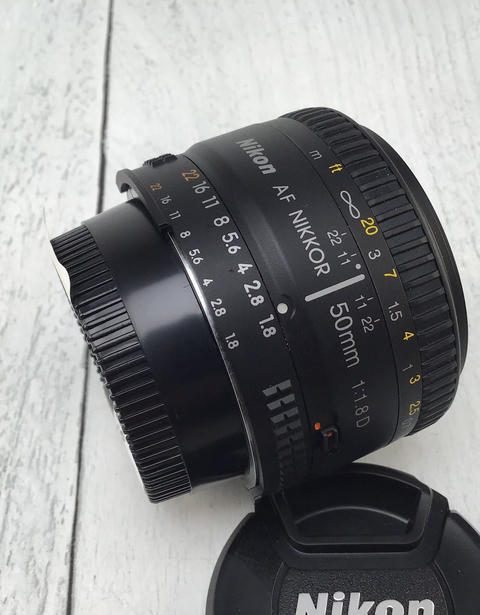 NIKON Nikon AF Nikkor 50mm f1.8D Lens Used Good