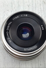 OLYMPUS Olympus M. Zuiko 17mm f1.8 Lens Used Good
