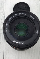 OLYMPUS Olympus M. Zuiko 75-300mm f4.8-6.7 II Lens Used Good