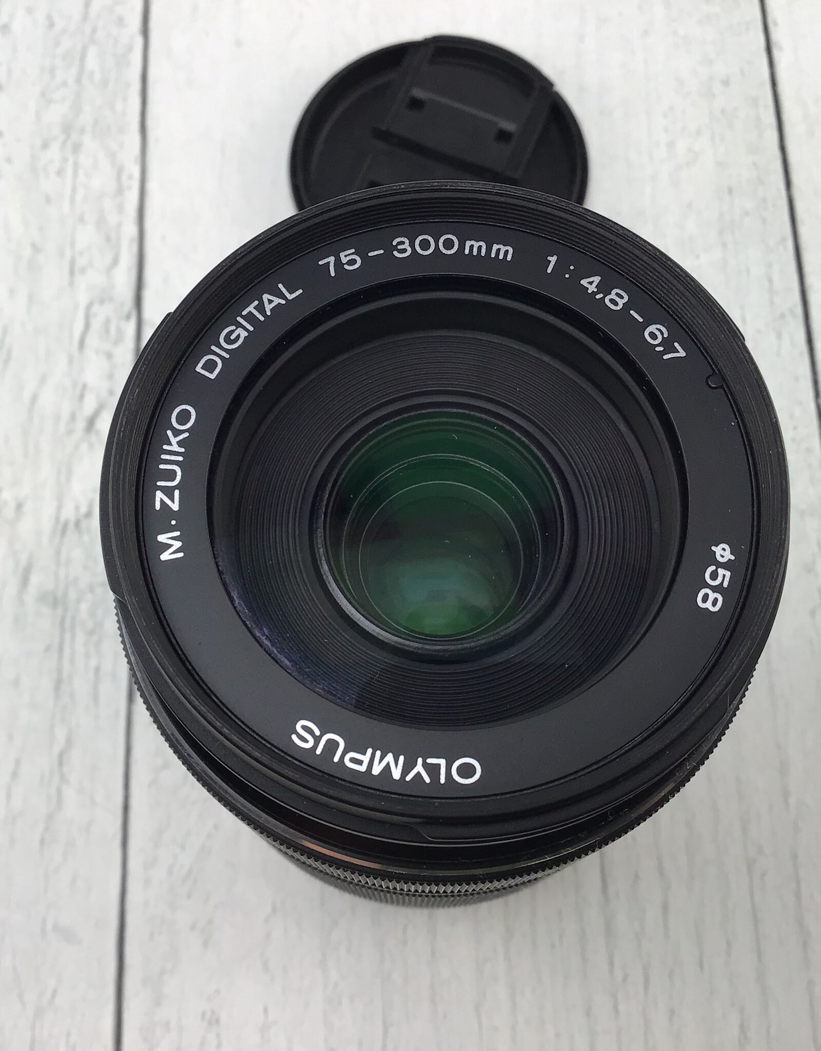 OLYMPUS Olympus M. Zuiko 75-300mm f4.8-6.7 II Lens Used Good
