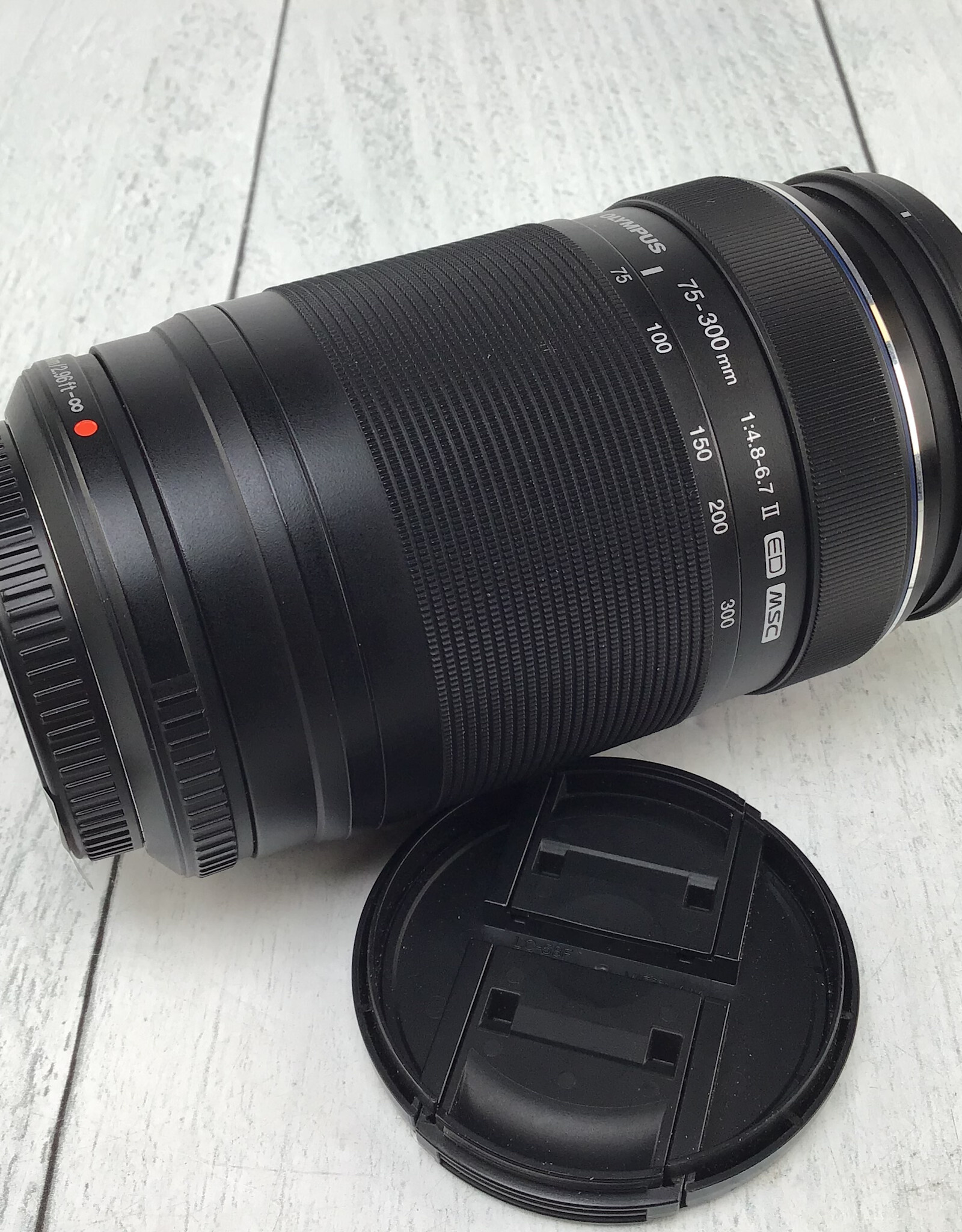 OLYMPUS Olympus M. Zuiko 75-300mm f4.8-6.7 II Lens Used Good