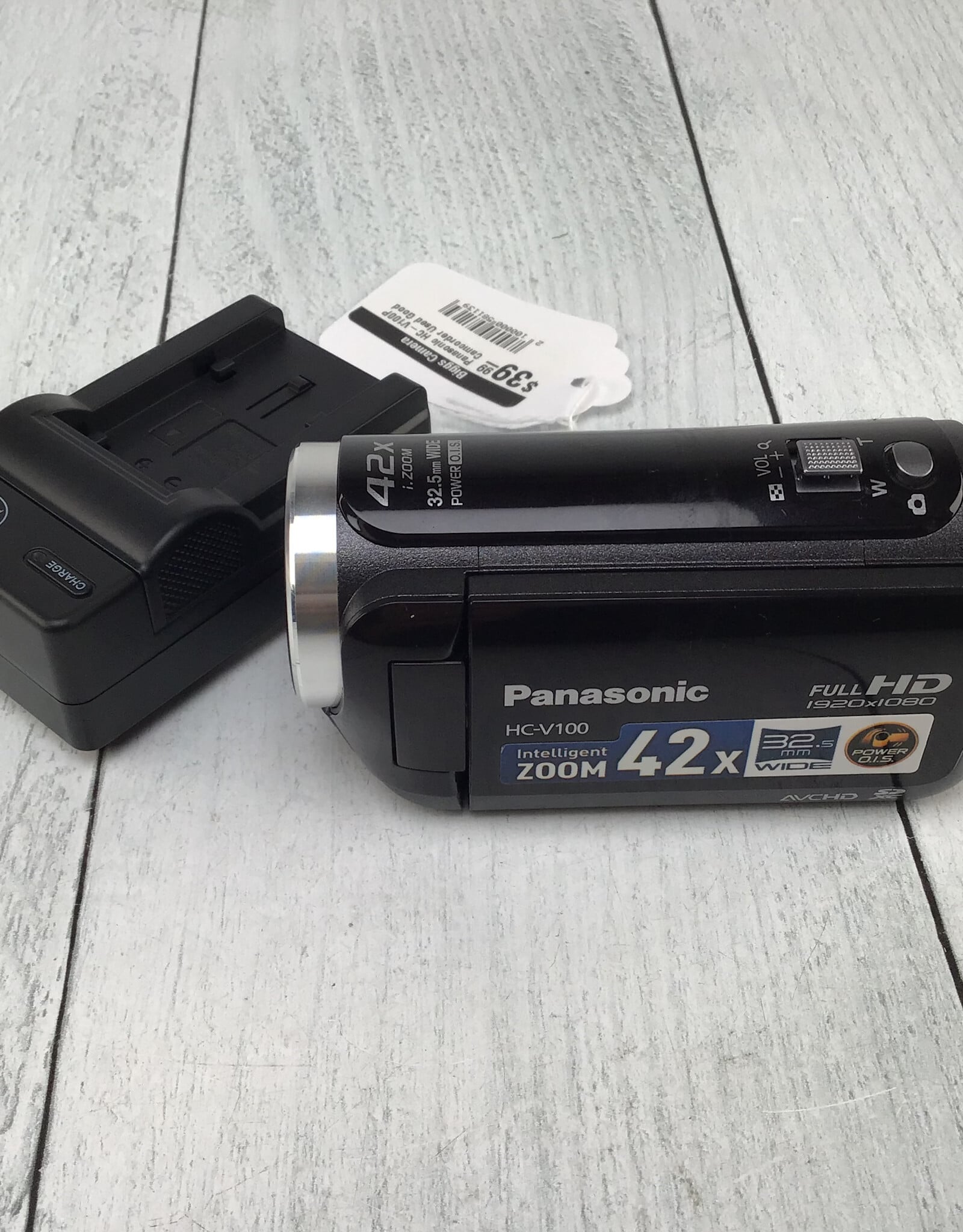 PANASONIC Panasonic HC-V100P Camcorder Used Good