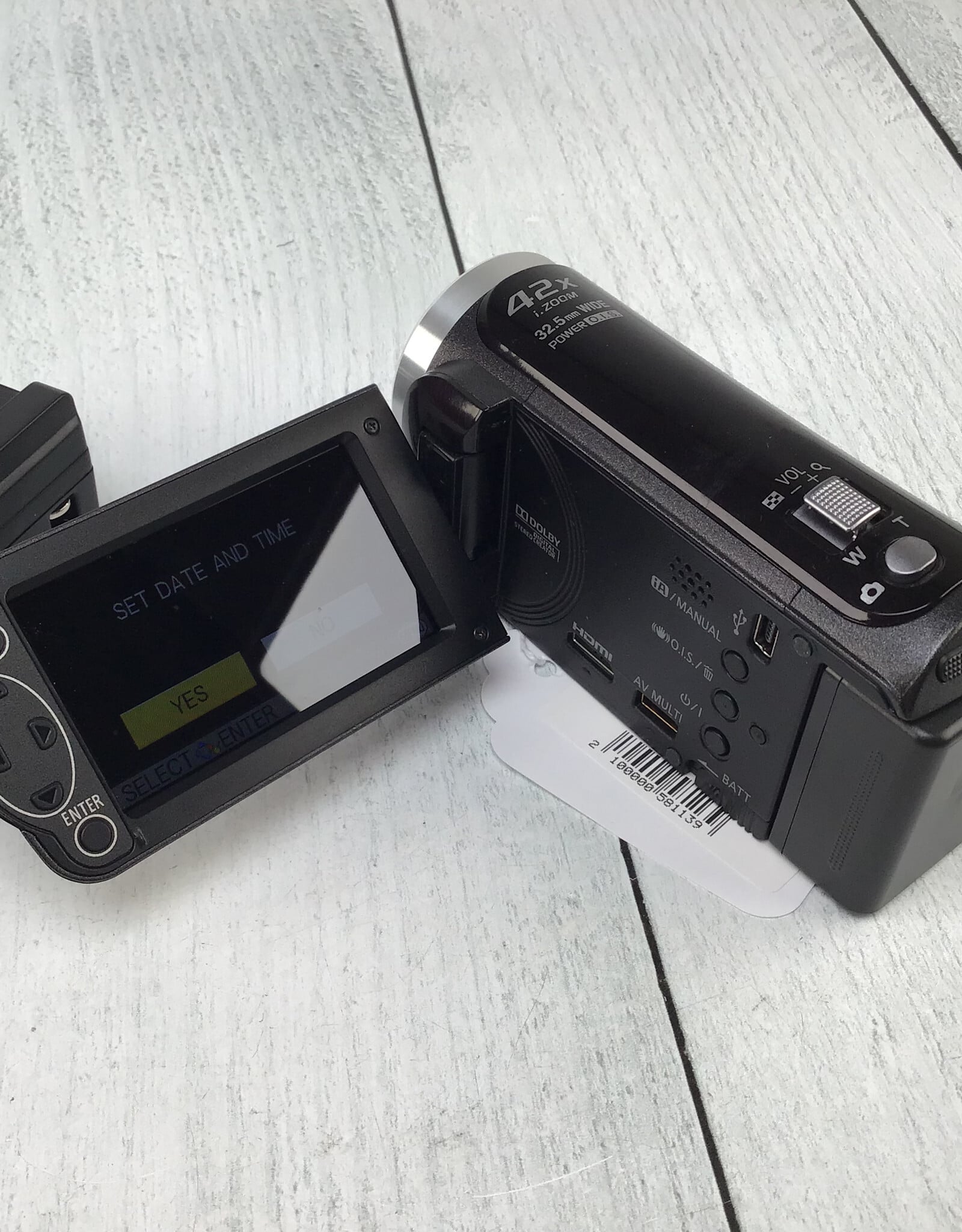 PANASONIC Panasonic HC-V100P Camcorder Used Good