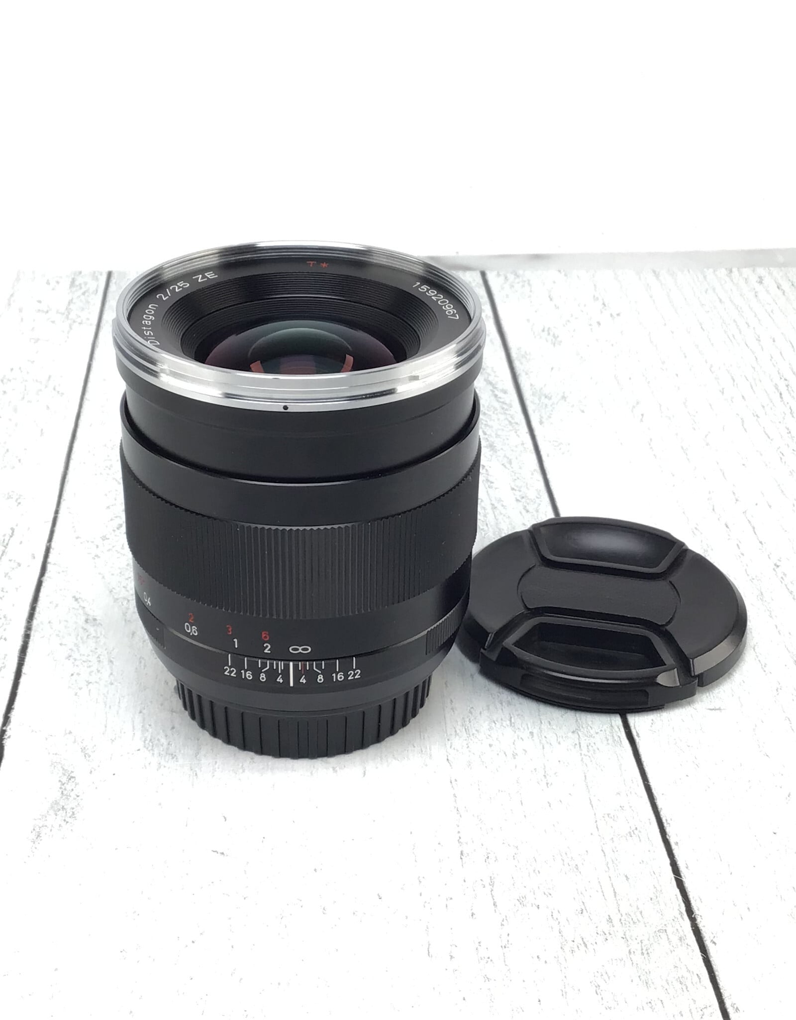 ZEISS Zeiss Distagon 25mm f2 ZE EF Mount Lens Used Good