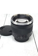 ZEISS Zeiss  85mm f1.4 ZE Planar EF Mount Lens Used Good