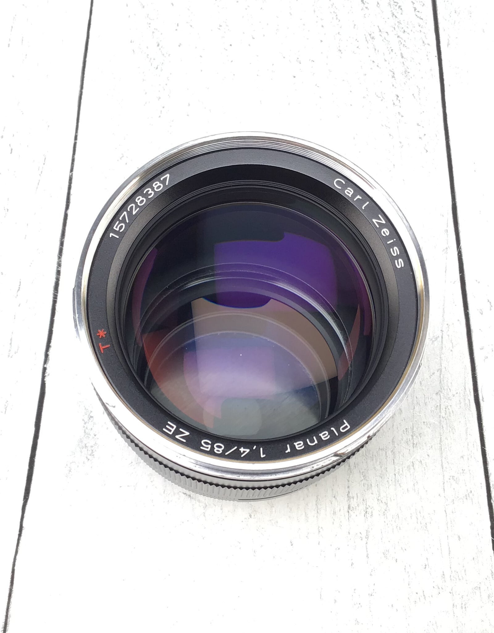 ZEISS Zeiss  85mm f1.4 ZE Planar EF Mount Lens Used Good