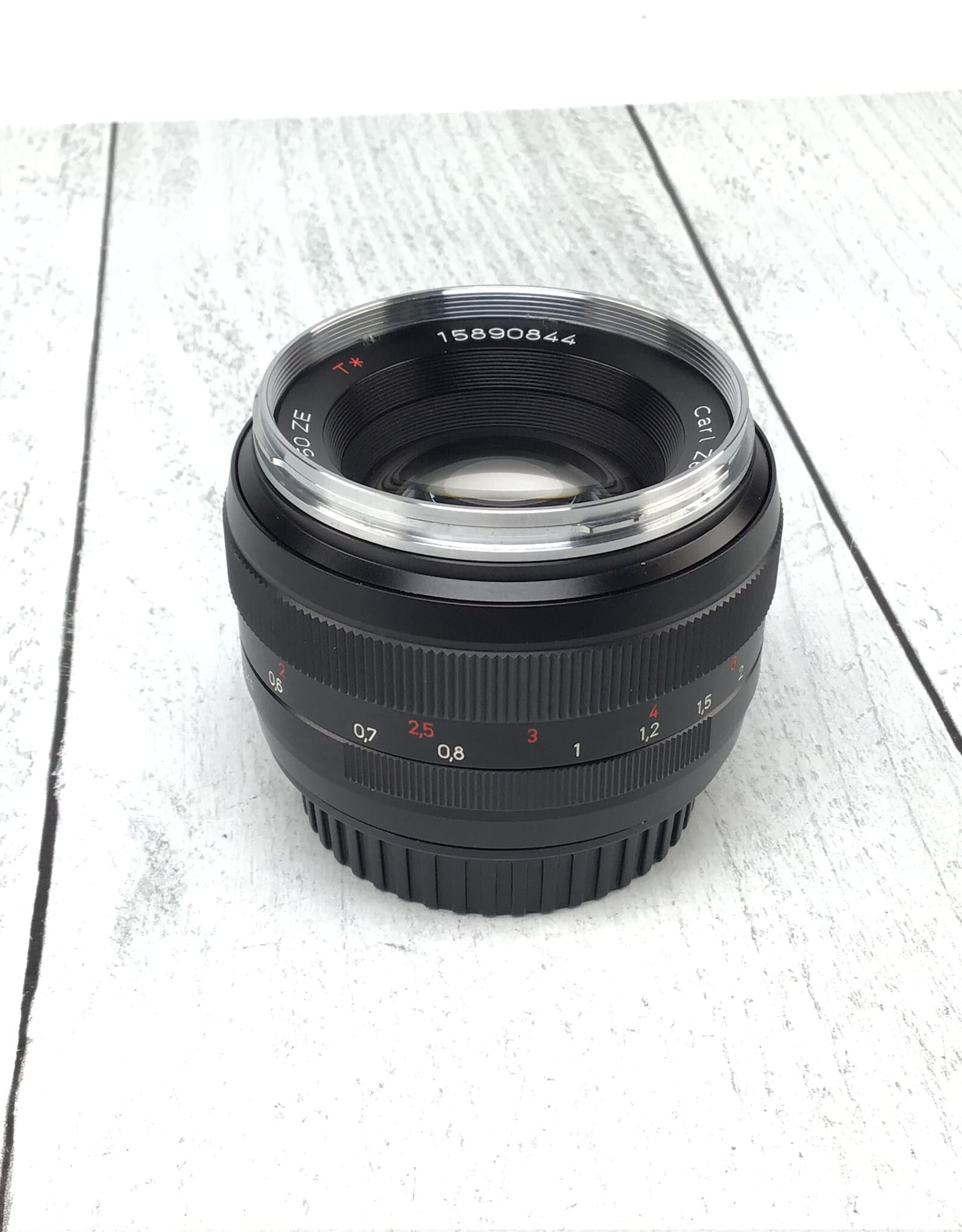 ZEISS Zeiss 50mm f1.4 ZE EF Mount Lens Used Good