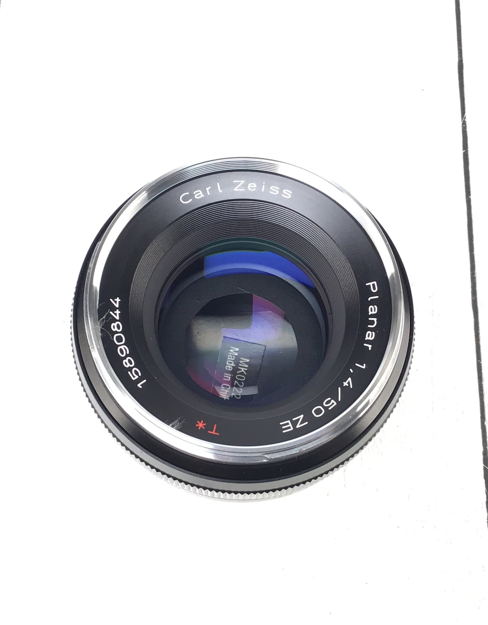 ZEISS Zeiss 50mm f1.4 ZE EF Mount Lens Used Good